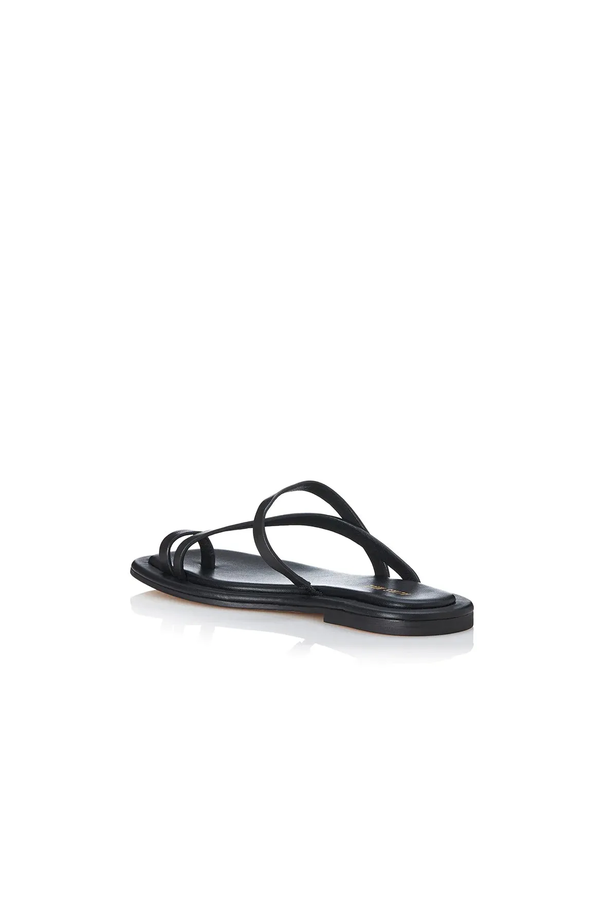Alias Mae - Kendra Slide - Black Leather