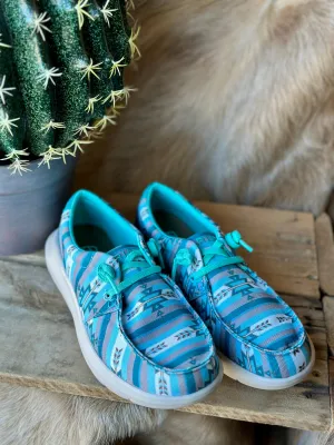 Ariat Hilo Slip-On Shoe [Turquoise Texarkana]