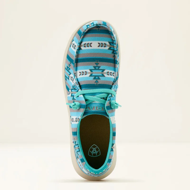 Ariat Hilo Slip-On Shoe [Turquoise Texarkana]