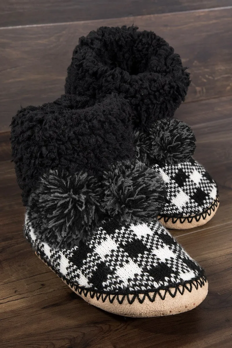 Ashley Buffalo Plaid Slippers