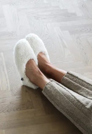 Ballerina Slipper Soft White