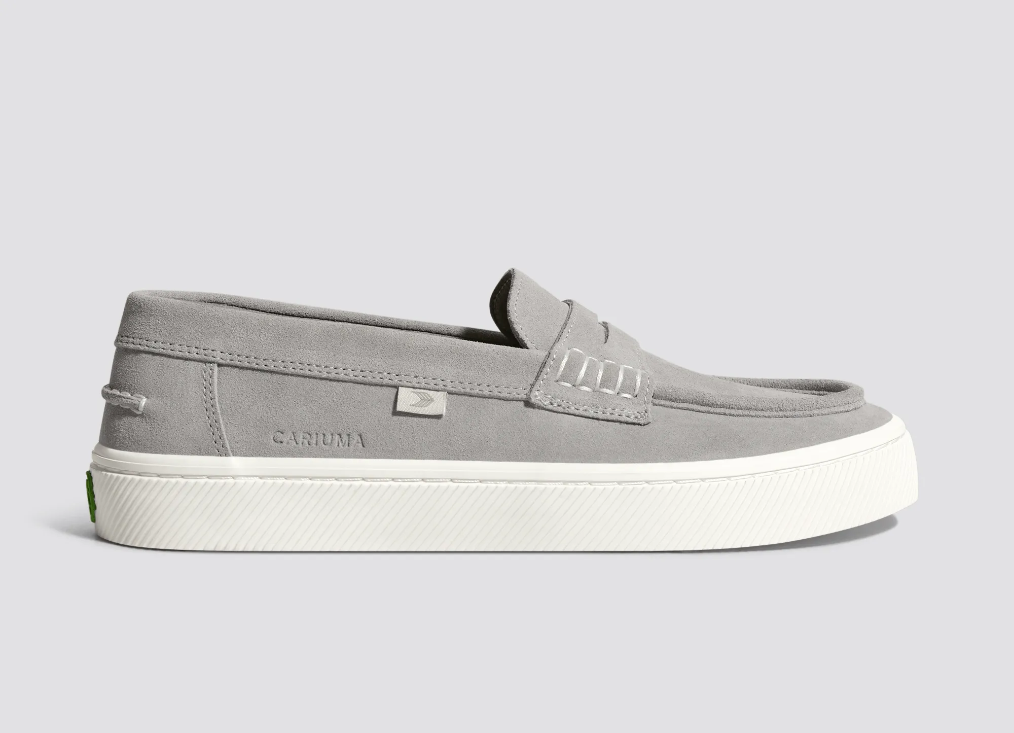 CAJU Loafer Light Grey Suede Men