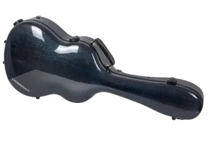 Crossrock CRF6030CBT Air Carbon 4/4 Classical Guitar Case - Blue Tweed