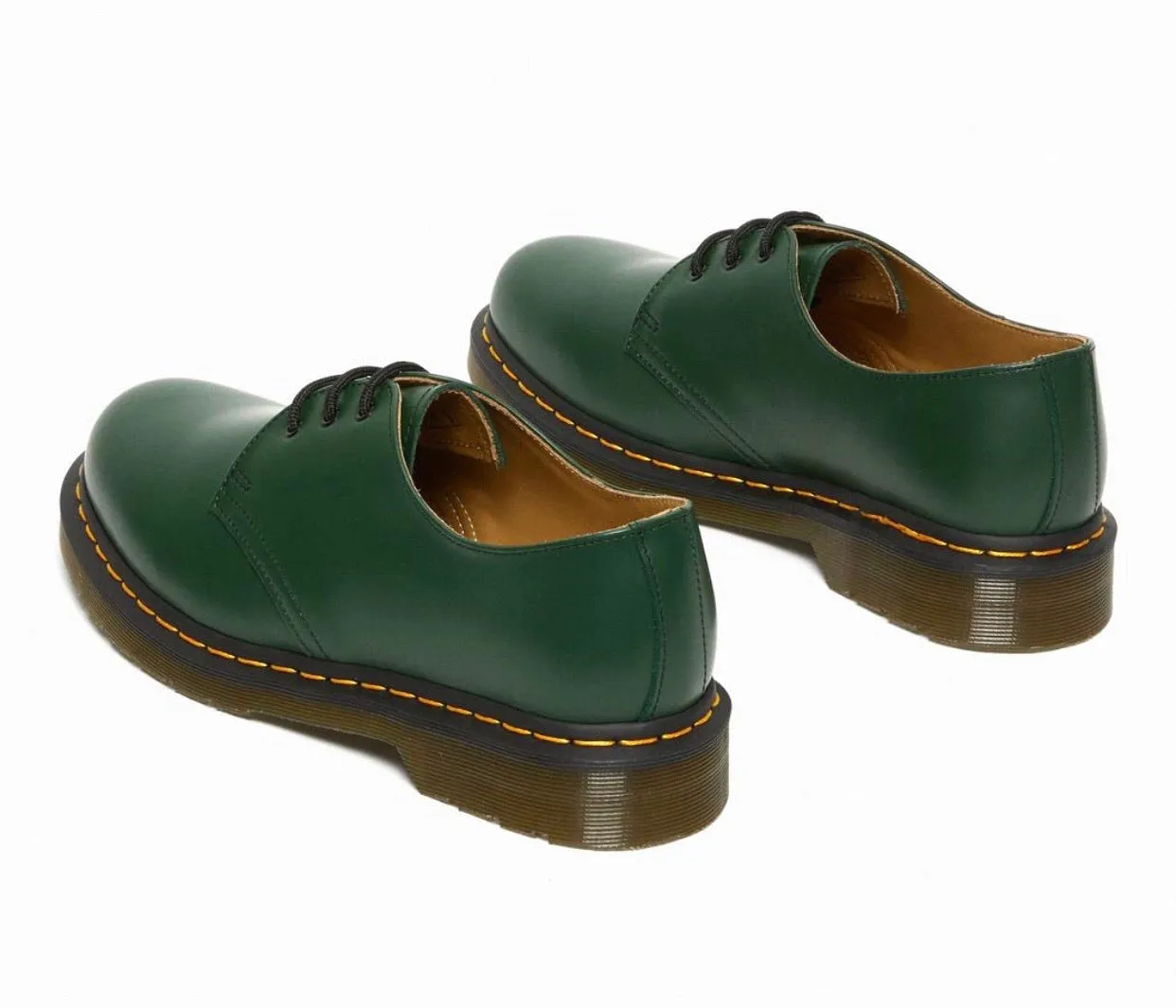 Dr. Martens 1461 Green Smooth 3 Eyelet Shoe