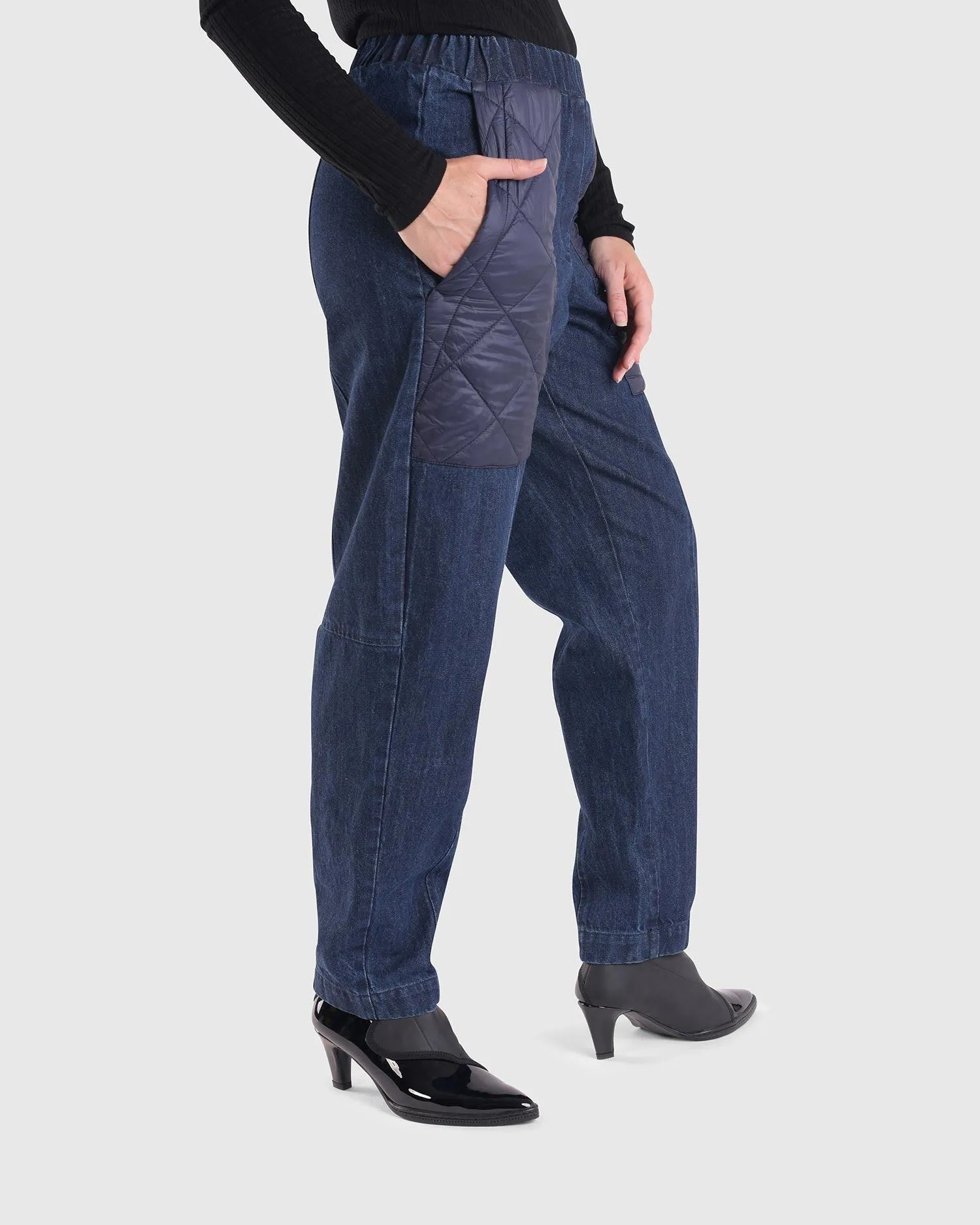 Ether Misto Pants, Denim