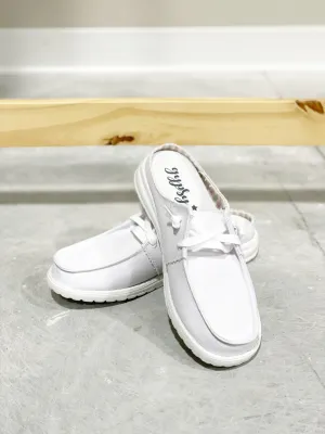 Gypsy Jazz Layla Mule | White