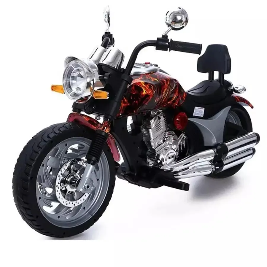 Harley-Davidson Twin Engine Ride-On (Fire)