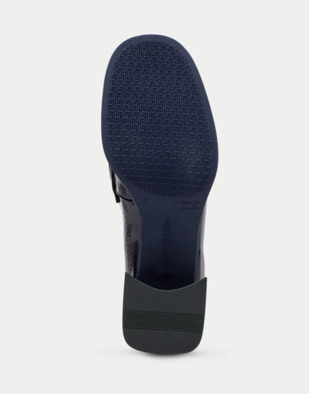 Hispanitas navy leather moccasins