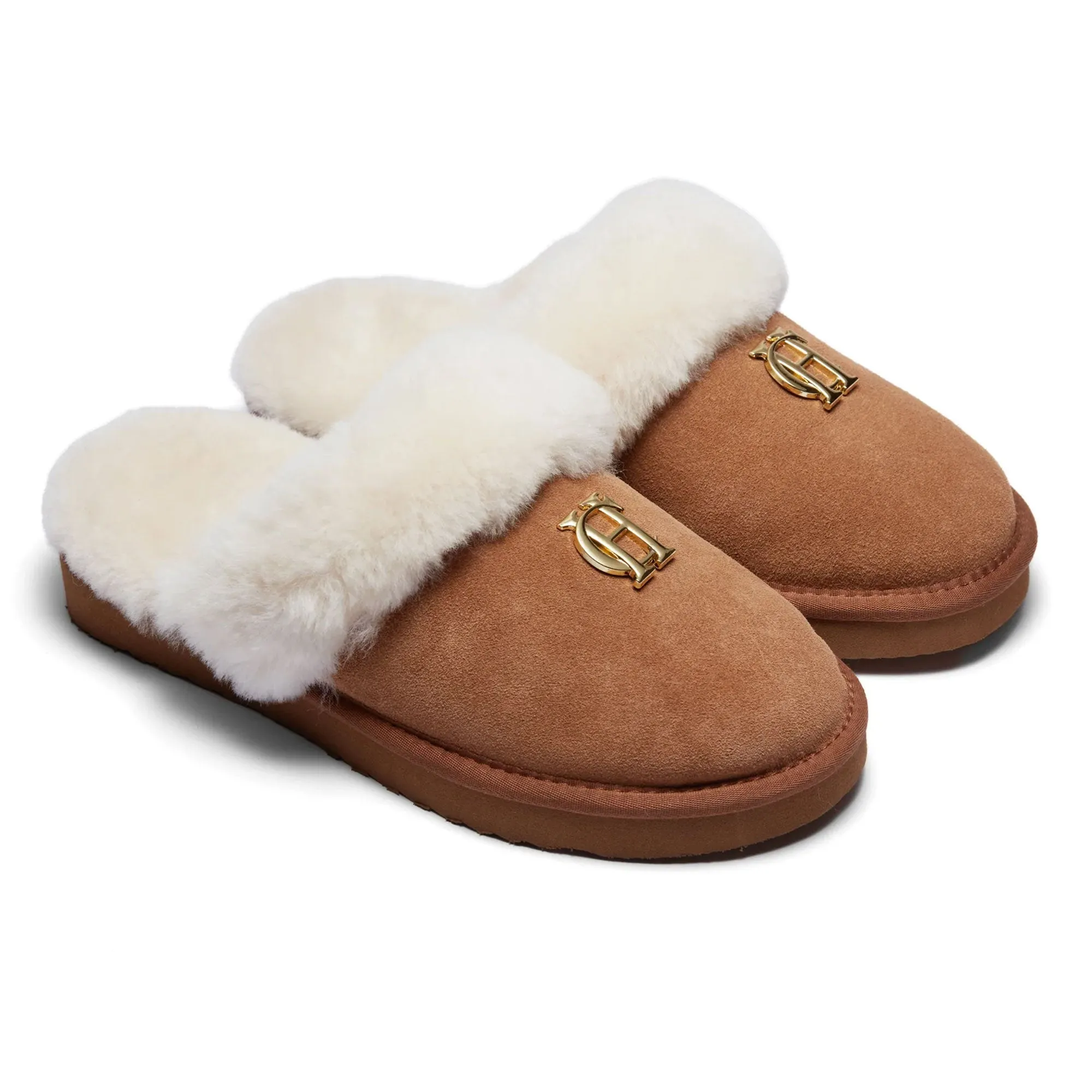 Holland Cooper Ladies HC Shearling Slipper
