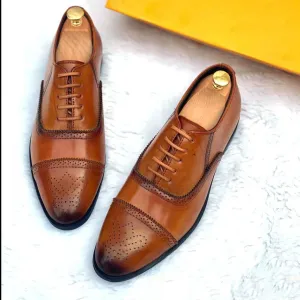 Jack Marc Brogue Classic Formal Shoes
