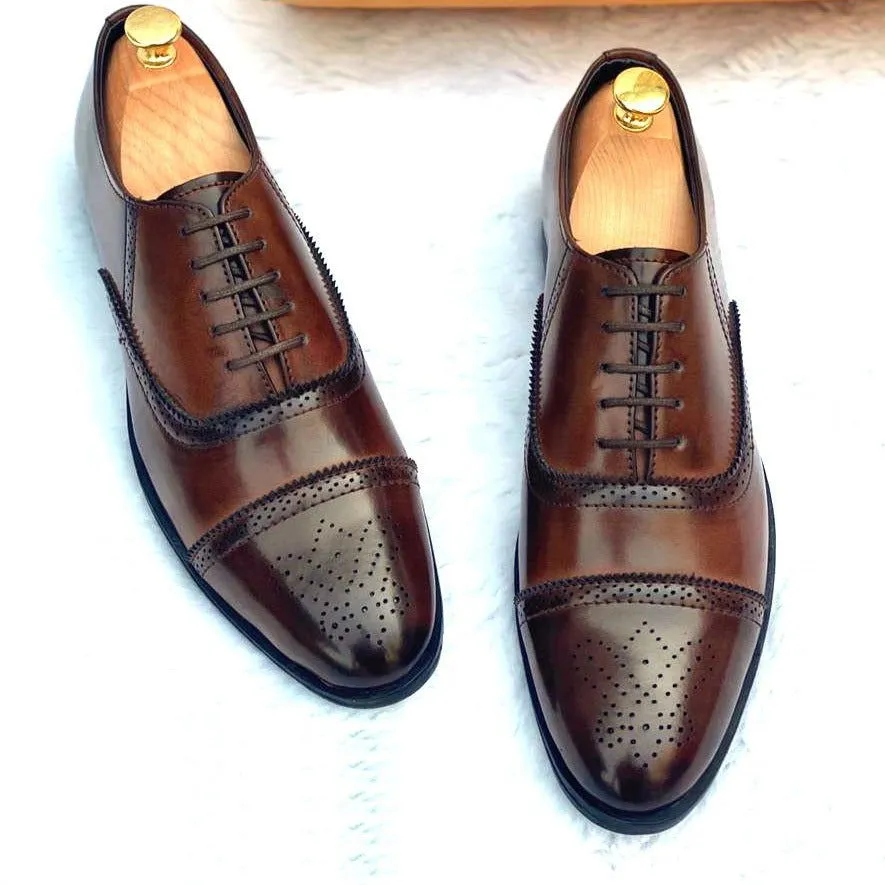 Jack Marc Brogue Classic Formal Shoes