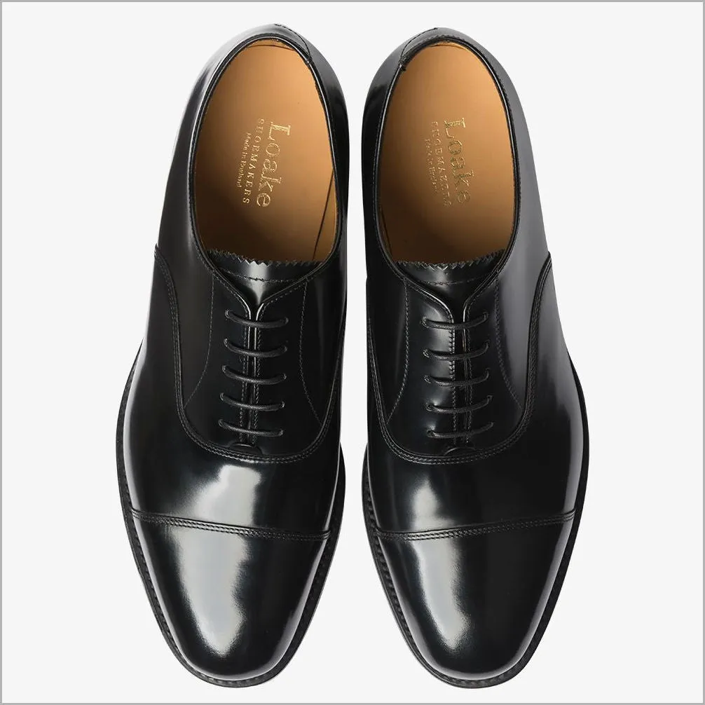 Loake 747 Black Classic Toe Cap Size 8.5 Only/