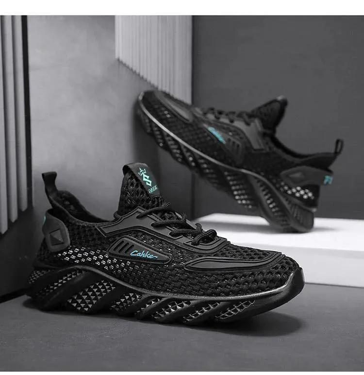 Mens Slip On Sneakers Comfy Mesh Sports Shoes