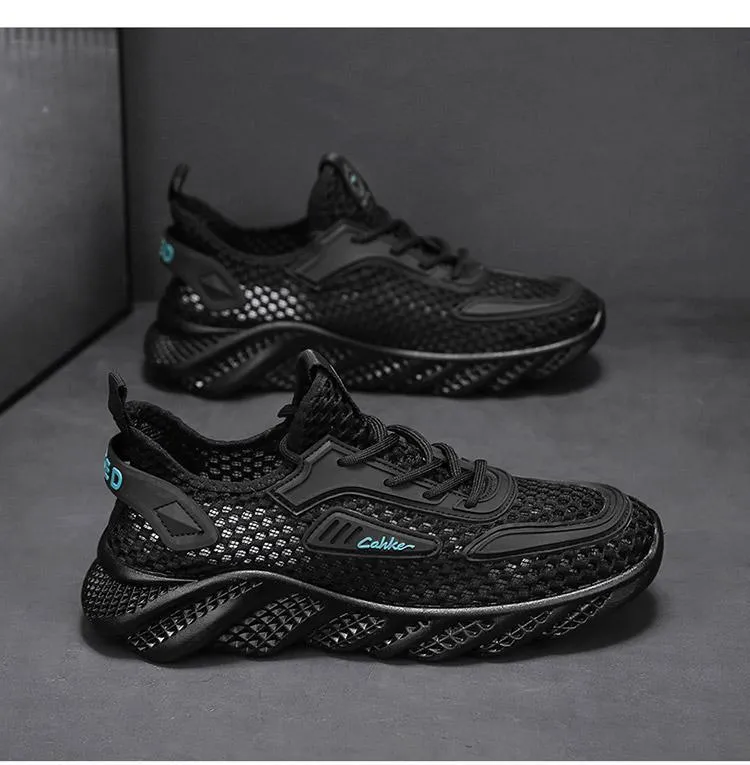 Mens Slip On Sneakers Comfy Mesh Sports Shoes