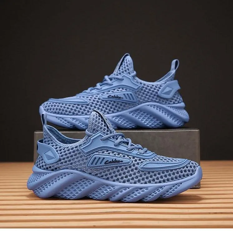 Mens Slip On Sneakers Comfy Mesh Sports Shoes