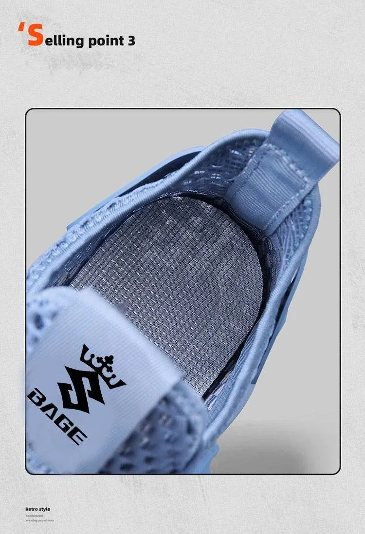 Mens Slip On Sneakers Comfy Mesh Sports Shoes