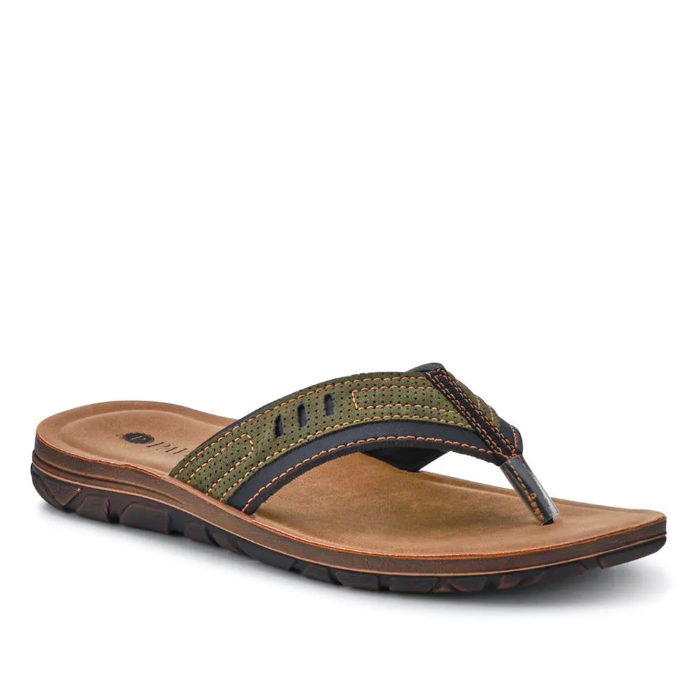 Men's Slip-On Toe Post Sandals - INB41013 / 326 998