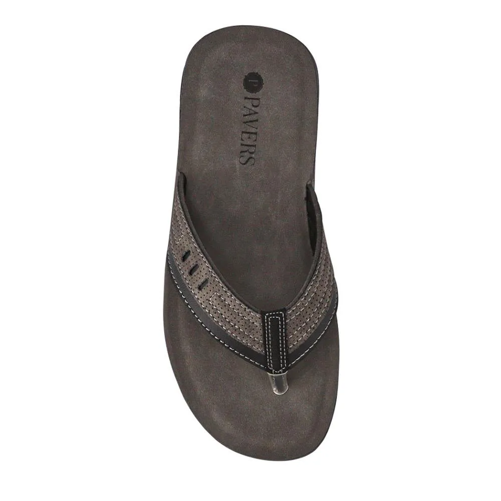 Men's Slip-On Toe Post Sandals - INB41013 / 326 998