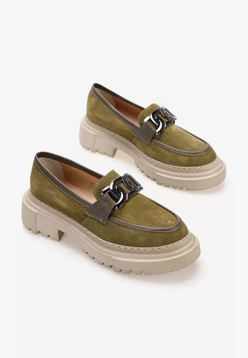 Mocasines de piel autntica