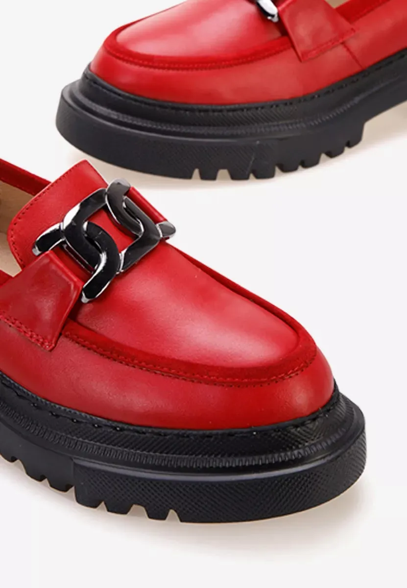 Mocasines de piel autntica