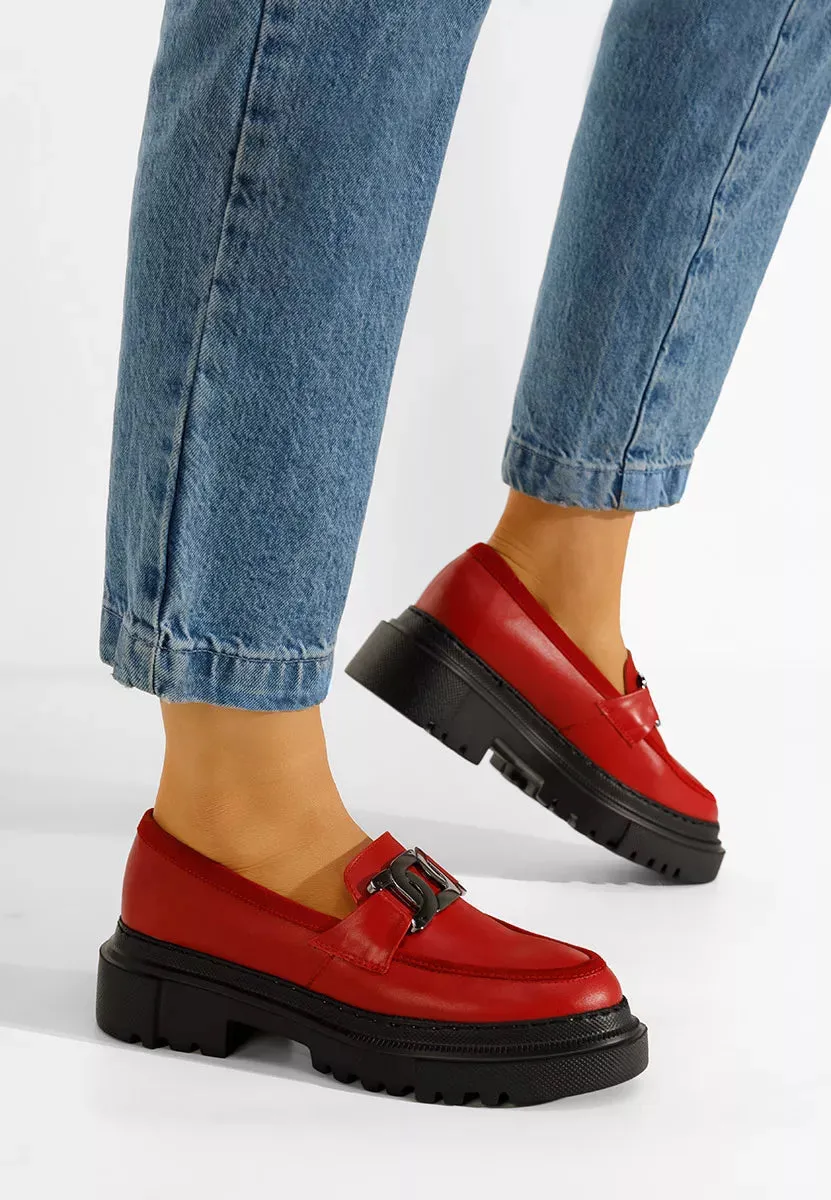Mocasines de piel autntica