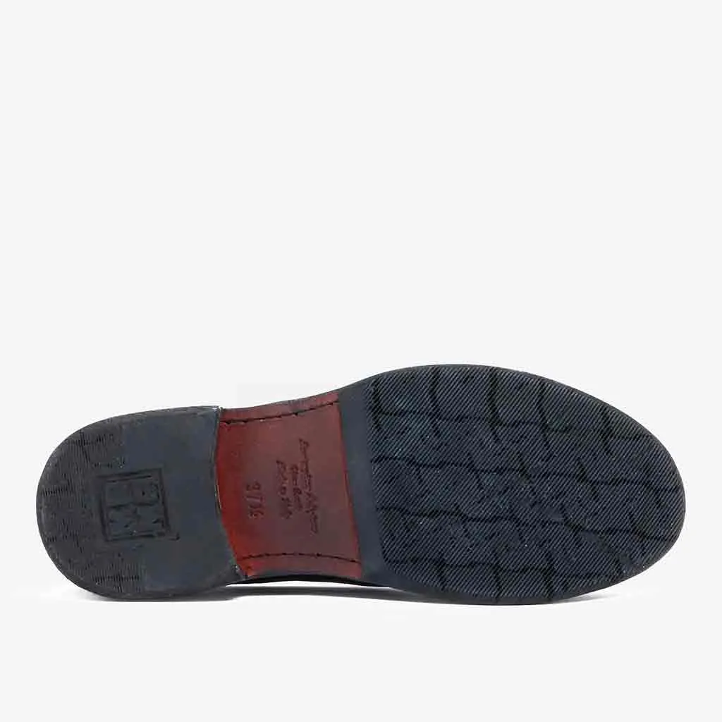 MOMA Italian Lace-Up Oxford - Black