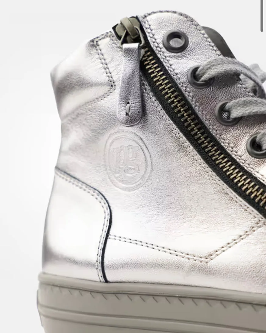 Paul Green metallic clay hightop
