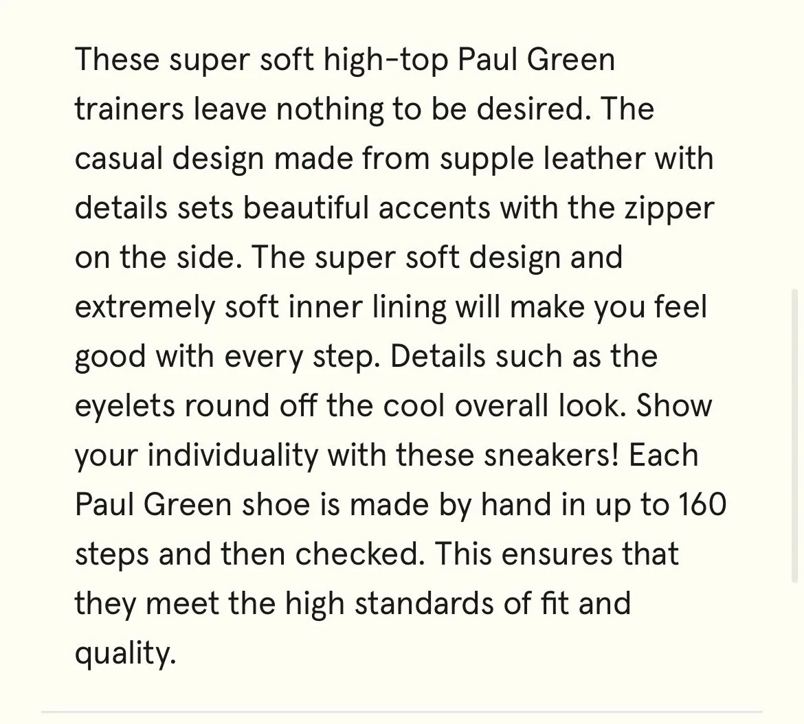 Paul Green metallic clay hightop