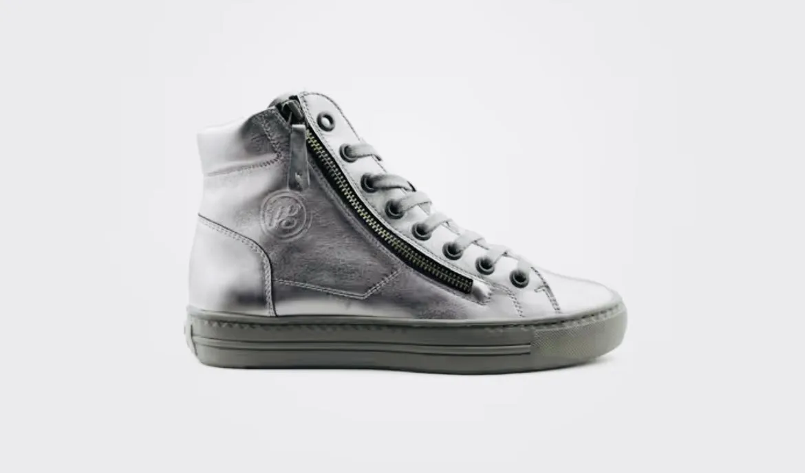 Paul Green metallic clay hightop