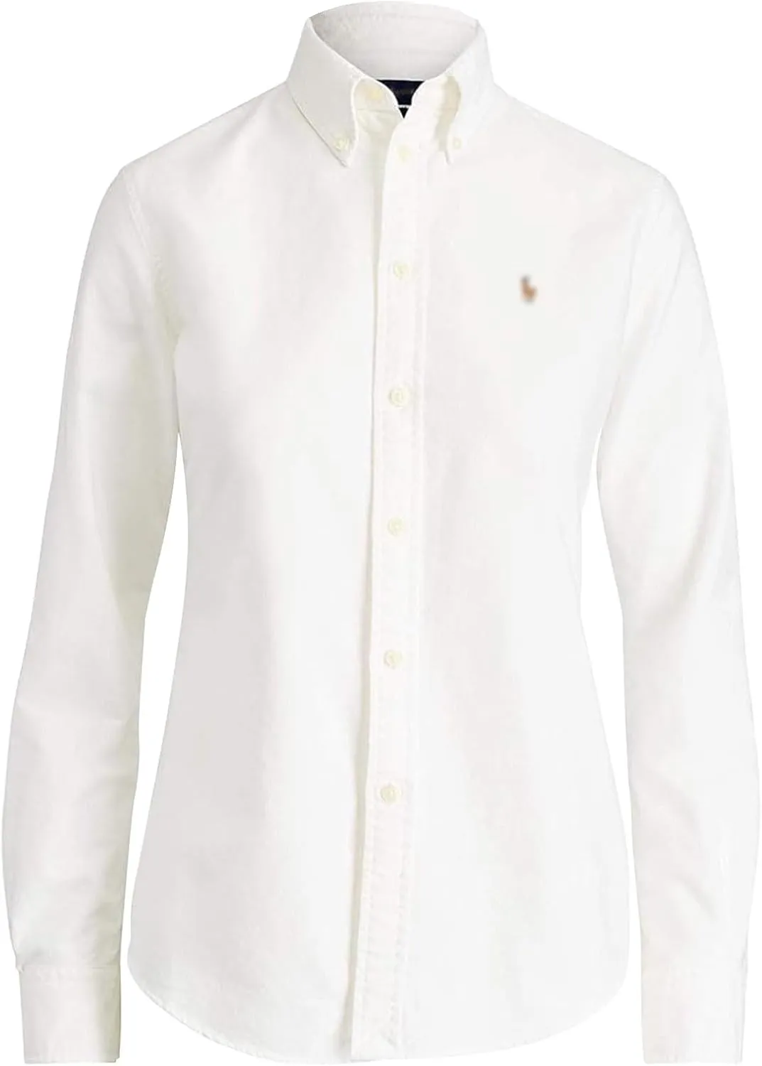 Polo Women's Classic Fit Long Sleeve Button Down Oxford Shirt