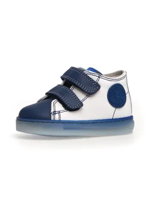 SALE SP24 Falcotto Michael Pebbled Leather Double Velcro Sneaker/Boot