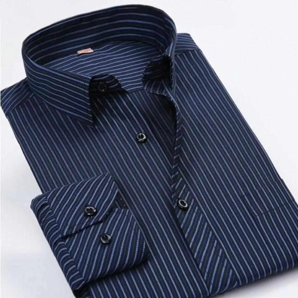 Sky Madrid Striped Dress Shirt