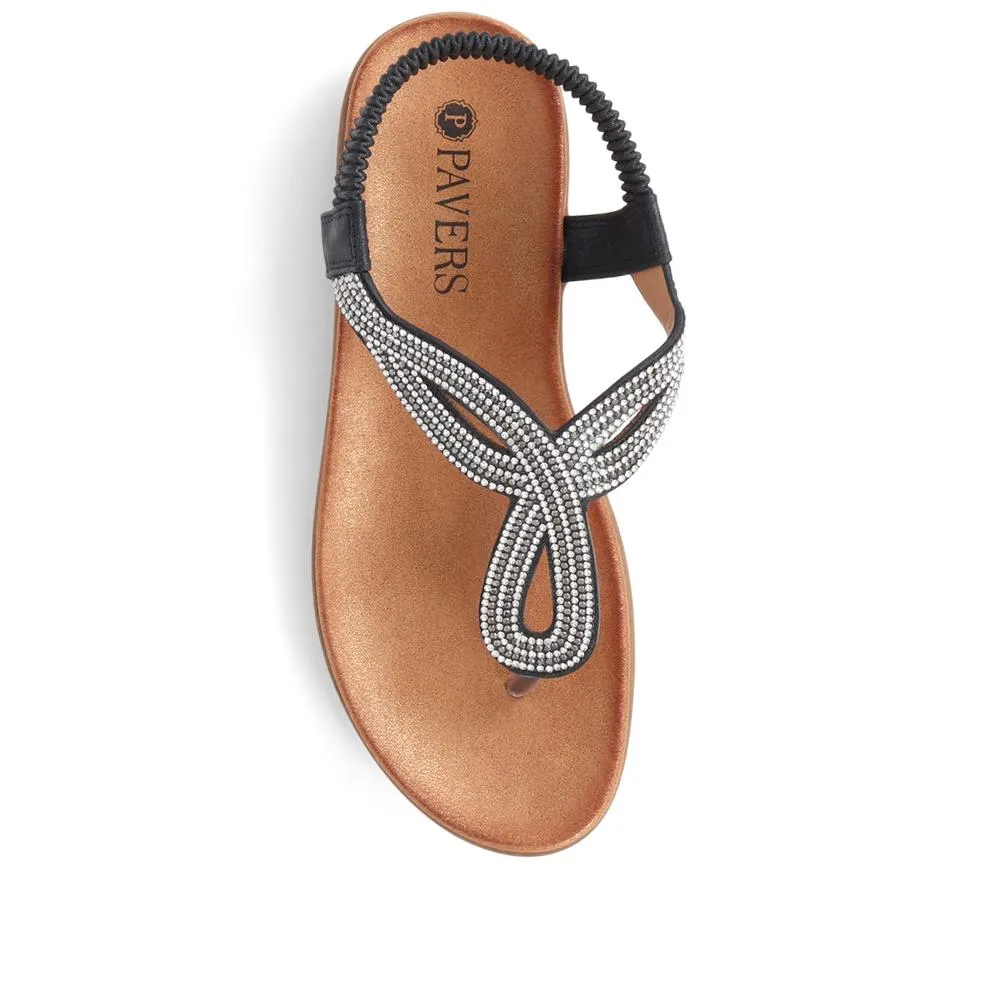 Slip-On Toe-Post Sandals - BAIZH39087 / 325 582