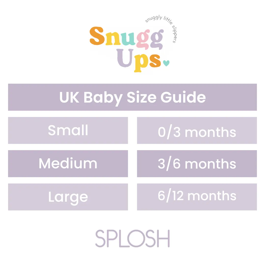 Splosh Baby Pink Bunny Slippers