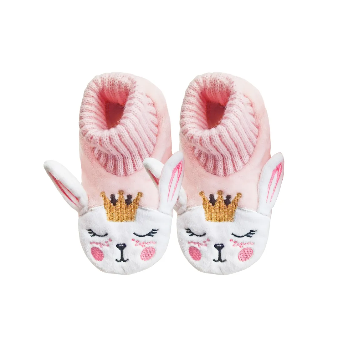 Splosh Baby Pink Bunny Slippers