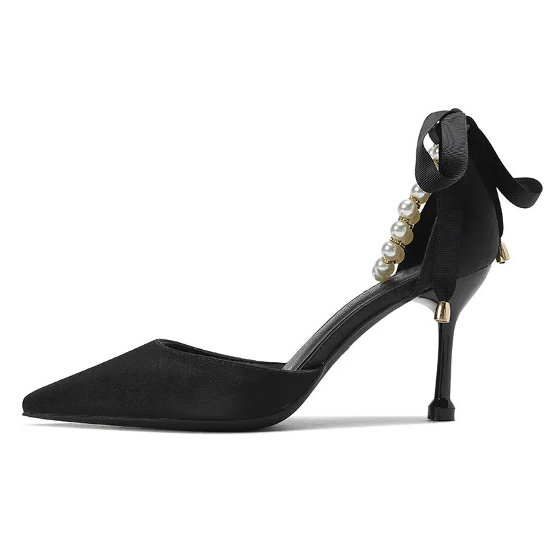 T-strap High Heels Stilettos