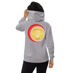 The Packets Red Hart Unisex Fleece Hoodie
