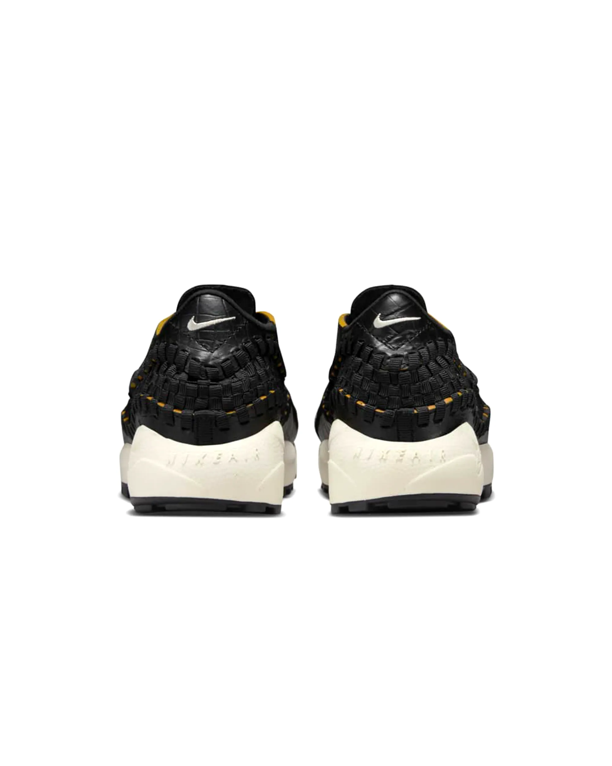 Womens Air Footscape Woven Prm - Black / Pale Ivory-Desert Ochre