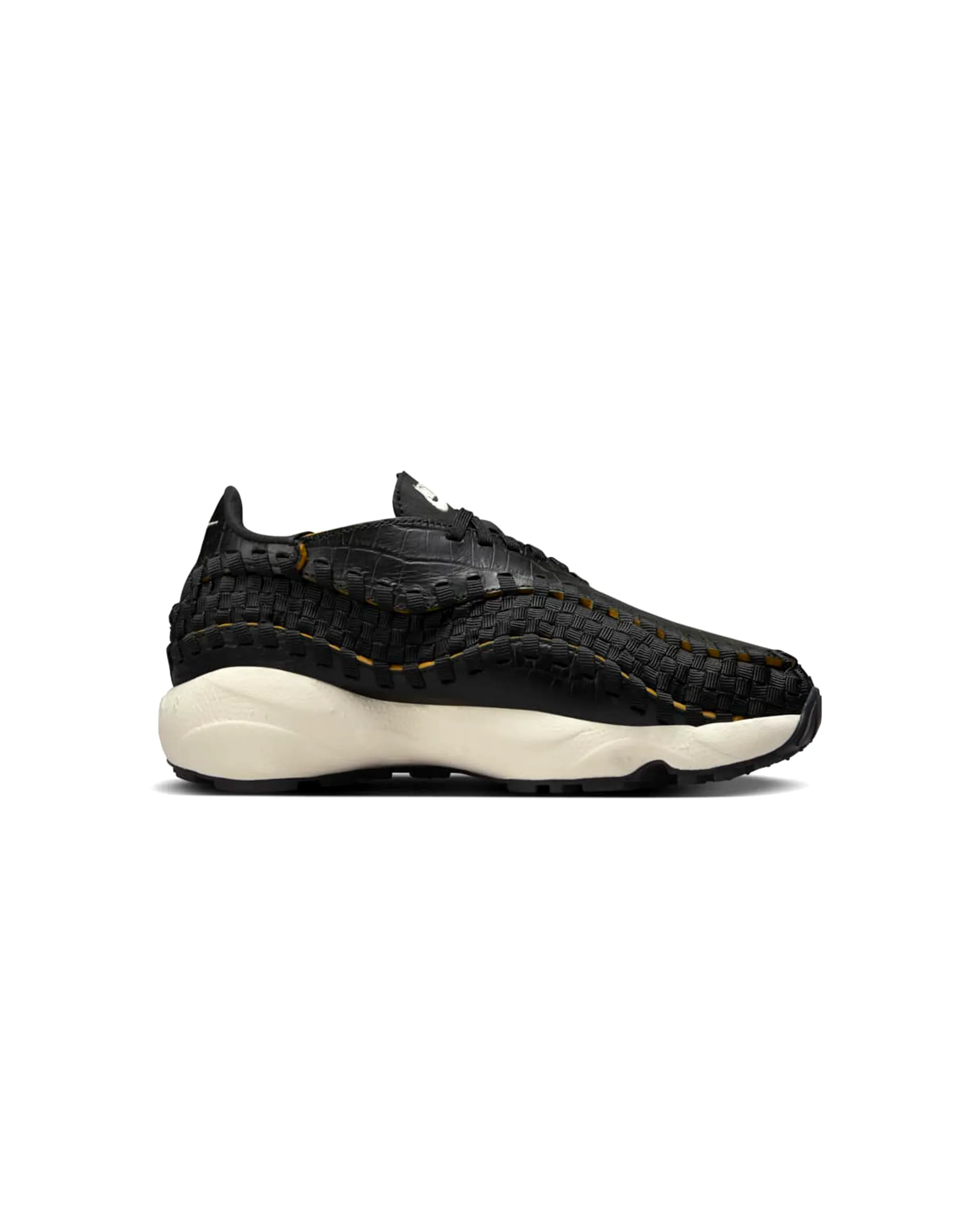 Womens Air Footscape Woven Prm - Black / Pale Ivory-Desert Ochre